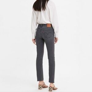 NWT Levi's Premium 501 SKINNY WOMEN'S JEANS dark grey - 25
